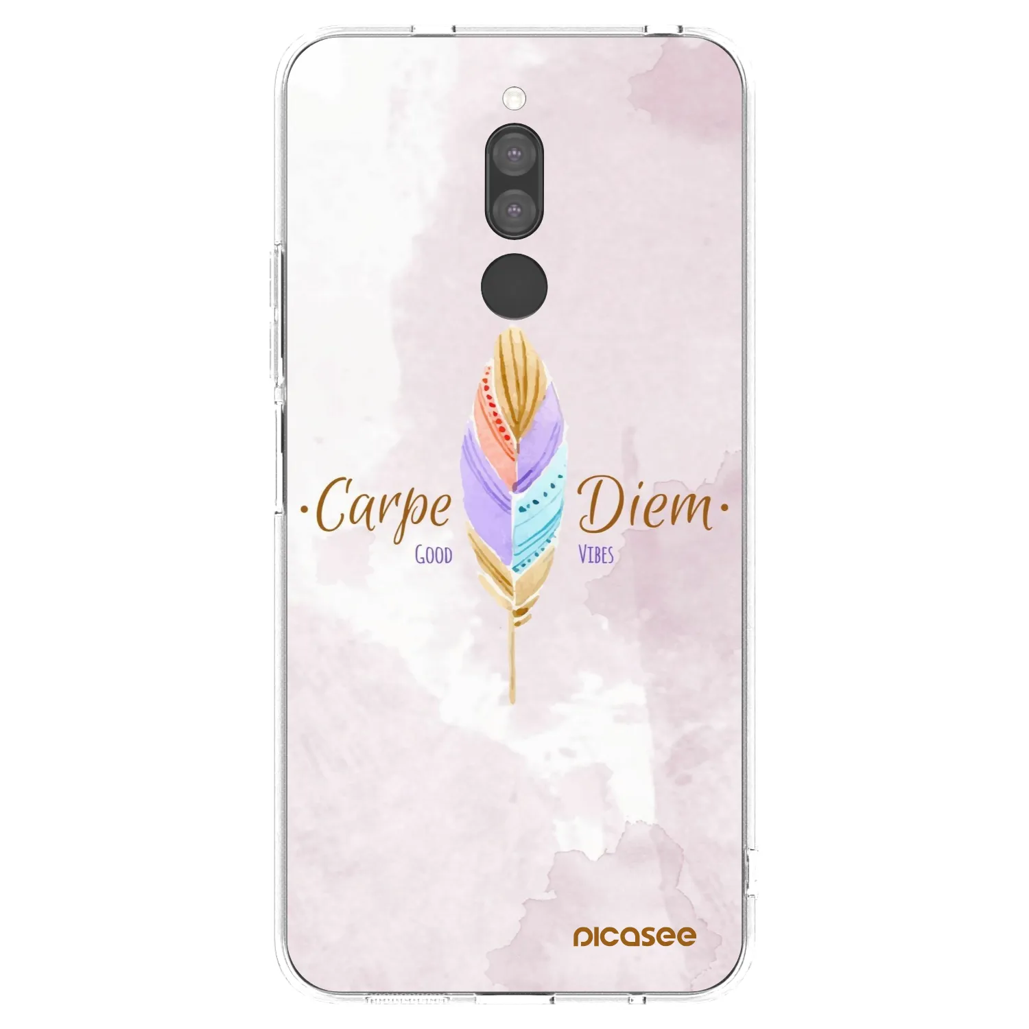 Picasee διαφανής θήκη σιλικόνης Xiaomi Redmi 8 - Carpe Diem