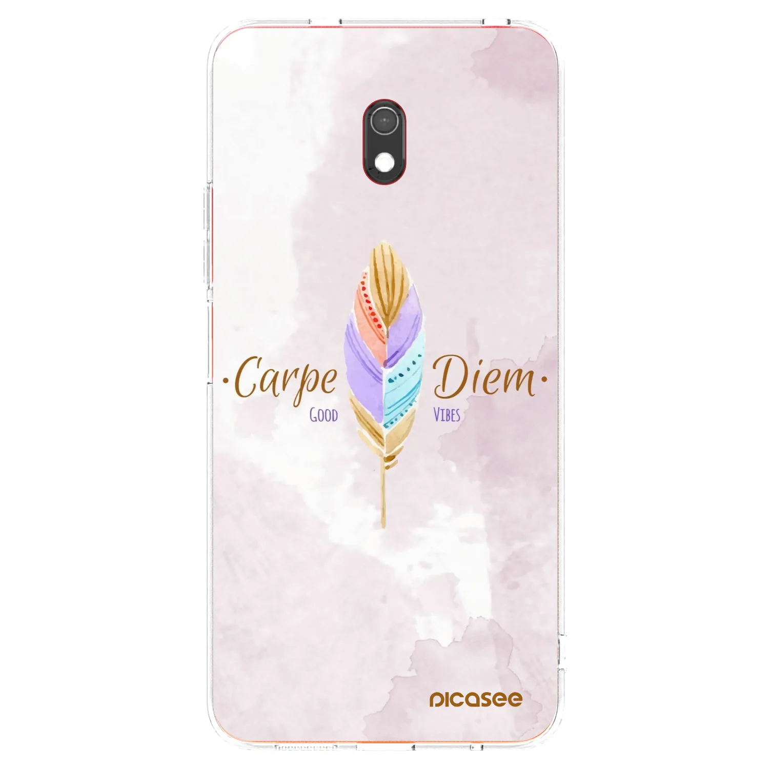 Picasee διαφανής θήκη σιλικόνης Xiaomi Redmi 8A - Carpe Diem