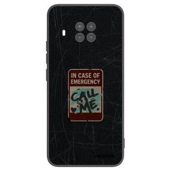 Picasee Μαύρη θήκη σιλικόνης για Xiaomi Mi 10T Lite - EMERGENCY