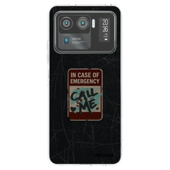 Picasee διαφανής θήκη σιλικόνης Xiaomi Mi 11 Ultra - EMERGENCY