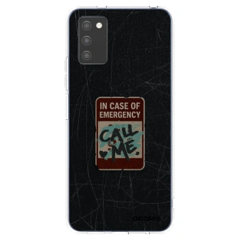Θήκη για Samsung Galaxy A03s A037G - EMERGENCY