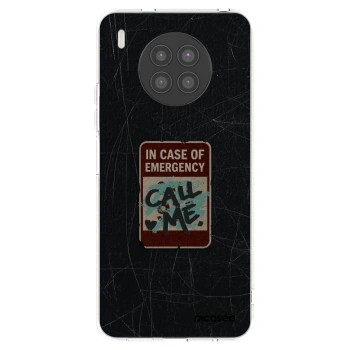 Picasee διαφανής θήκη σιλικόνης Huawei Nova 8i - EMERGENCY