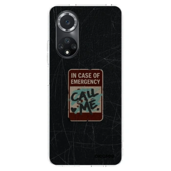 Picasee διαφανής θήκη σιλικόνης Huawei Nova 9 SE - EMERGENCY