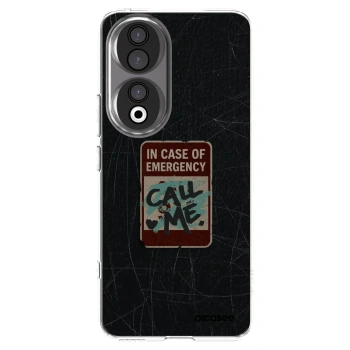 Picasee διαφανής θήκη σιλικόνης Honor 90 5G - EMERGENCY