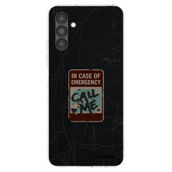 Picasee διαφανής θήκη σιλικόνης Samsung Galaxy A04s A047F - EMERGENCY