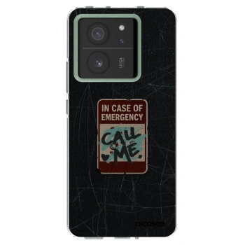 Picasee διαφανής θήκη σιλικόνης Xiaomi 13T - EMERGENCY