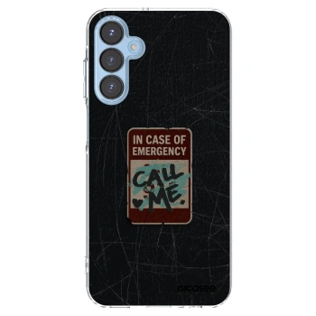 Picasee διαφανής θήκη σιλικόνης Samsung Galaxy A15 A156B 5G - EMERGENCY