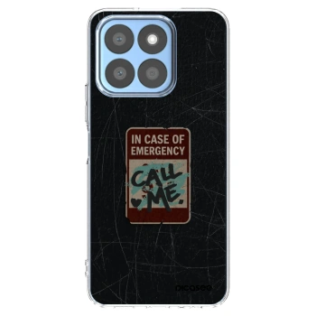 Picasee διαφανής θήκη σιλικόνης Honor X8b - EMERGENCY