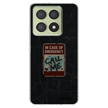 Picasee διαφανής θήκη σιλικόνης Xiaomi 14T - EMERGENCY