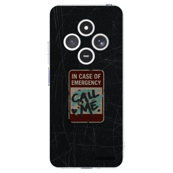 Picasee διαφανής θήκη σιλικόνης Xiaomi Redmi 14C - EMERGENCY