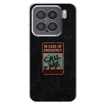 Picasee διαφανής θήκη σιλικόνης Xiaomi 15 - EMERGENCY