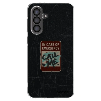 Picasee διαφανής θήκη σιλικόνης Samsung Galaxy A56 5G A566B - EMERGENCY