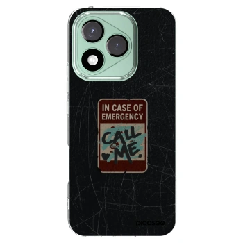 Picasee διαφανής θήκη σιλικόνης Honor 400 Lite 5G - EMERGENCY