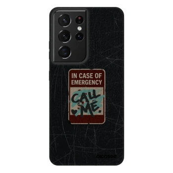 Picasee Fashion Case για Samsung Galaxy S21 Ultra 5G G998B - EMERGENCY