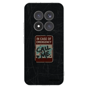 Picasee διαφανής θήκη σιλικόνης Xiaomi Redmi Note 15 Pro+ - EMERGENCY