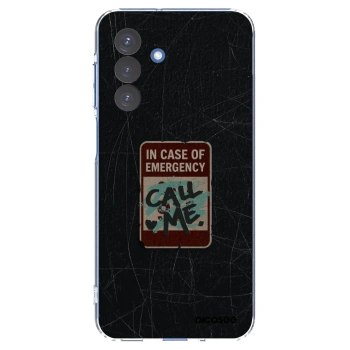 Picasee διαφανής θήκη σιλικόνης Samsung Galaxy A17 5G - EMERGENCY
