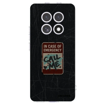 Picasee διαφανής θήκη σιλικόνης Xiaomi Redmi Note 15 - EMERGENCY