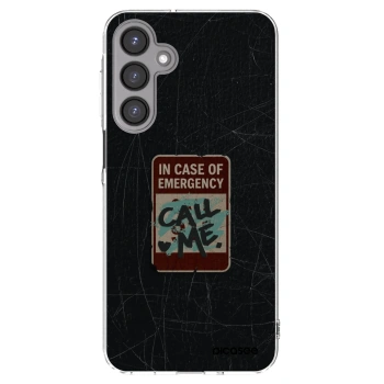 Picasee διαφανής θήκη σιλικόνης Samsung Galaxy A16 4G - EMERGENCY