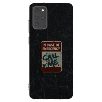 Picasee διαφανής θήκη σιλικόνης Samsung Galaxy S20+ G985F - EMERGENCY