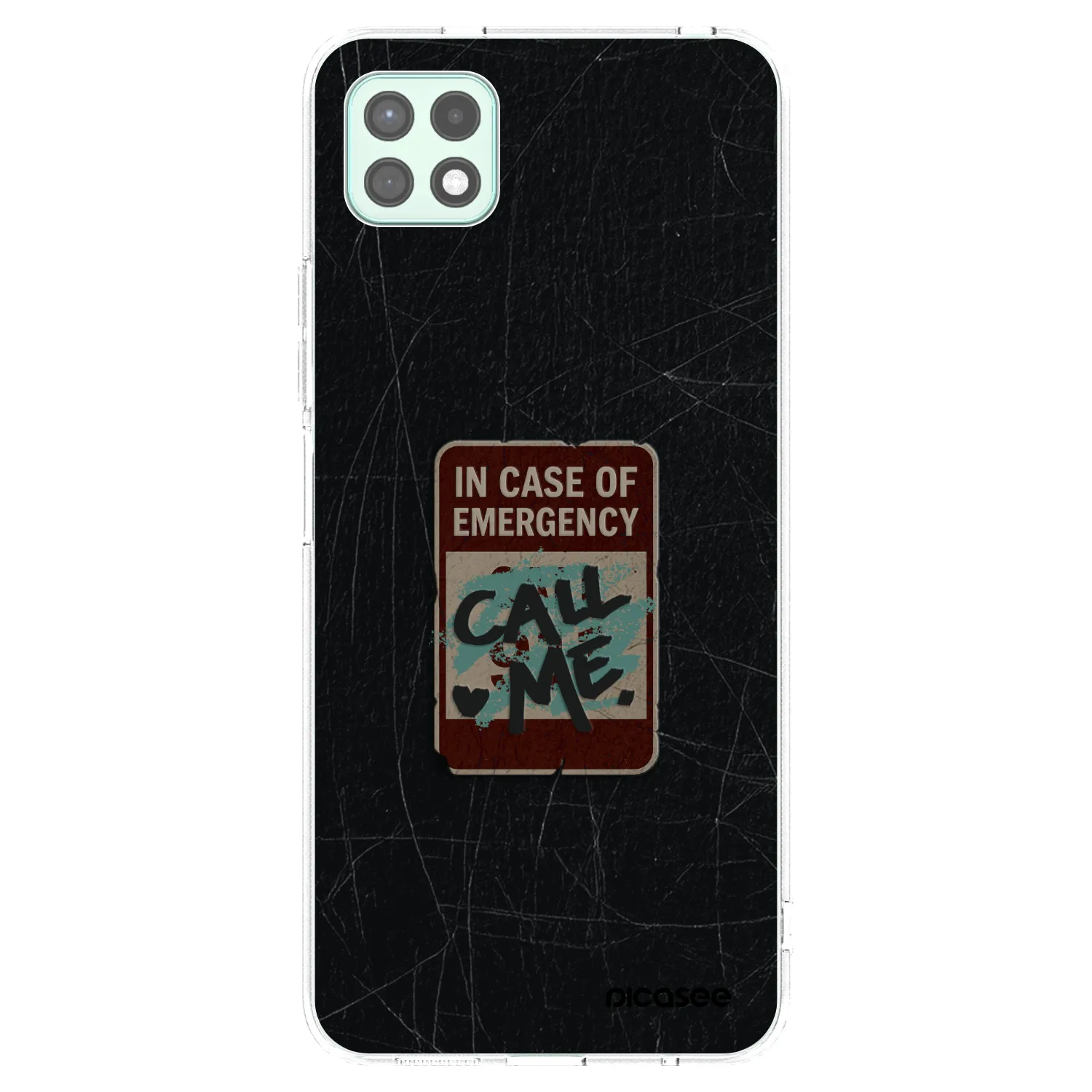 Picasee διαφανής θήκη σιλικόνης Samsung Galaxy A22 A226B 5G - EMERGENCY