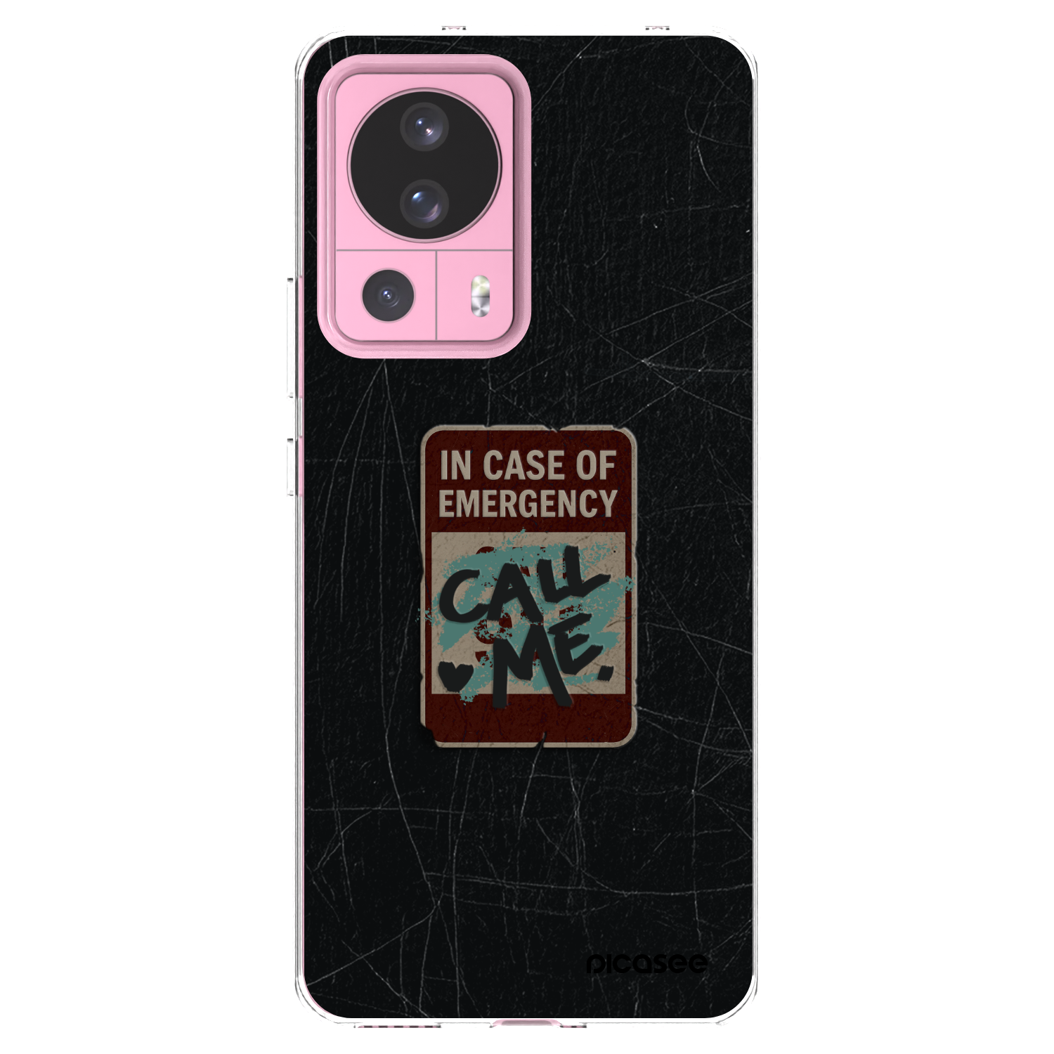 Picasee διαφανής θήκη σιλικόνης Xiaomi 13 Lite - EMERGENCY