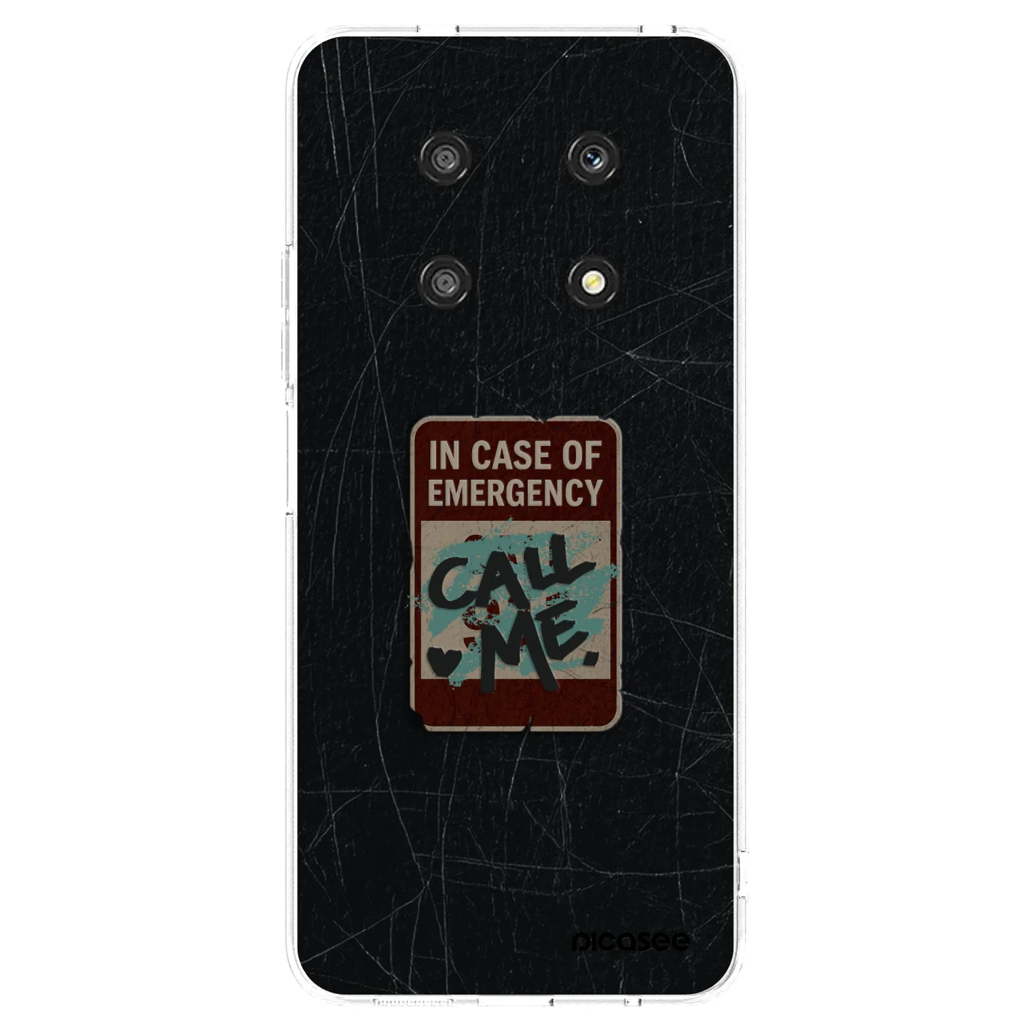 Picasee διαφανής θήκη σιλικόνης Honor Magic4 Lite 5G - EMERGENCY
