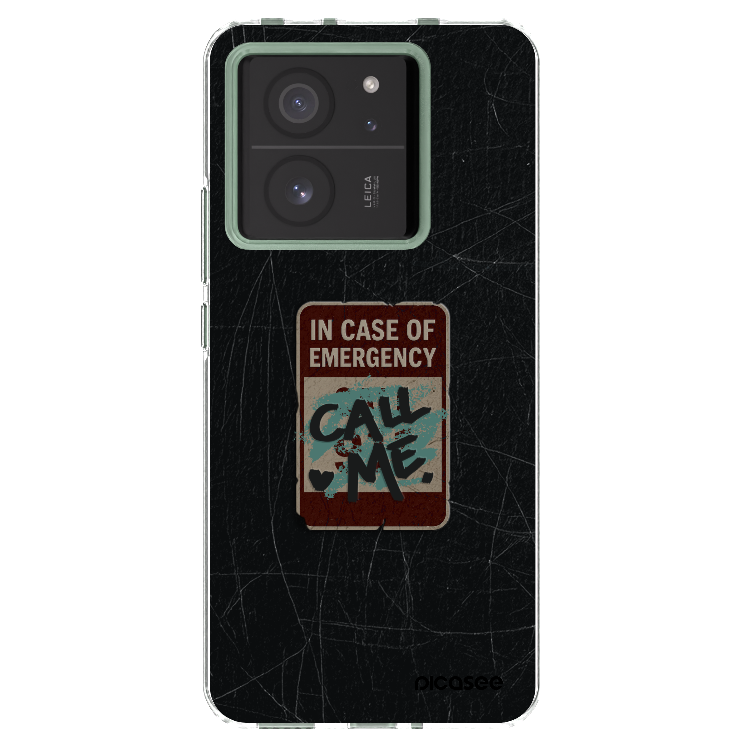 Picasee διαφανής θήκη σιλικόνης Xiaomi 13T - EMERGENCY