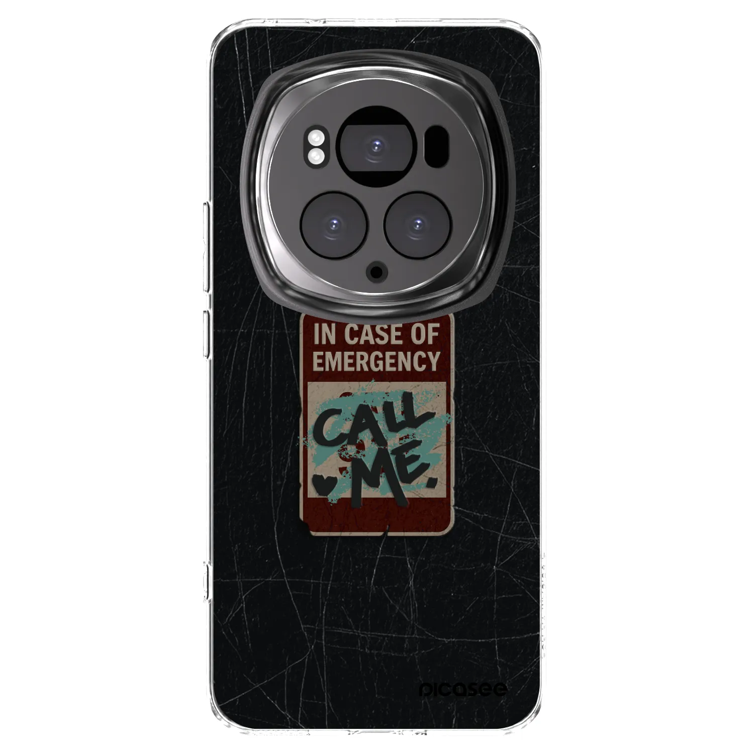 Picasee διαφανής θήκη σιλικόνης Honor Magic6 Pro - EMERGENCY