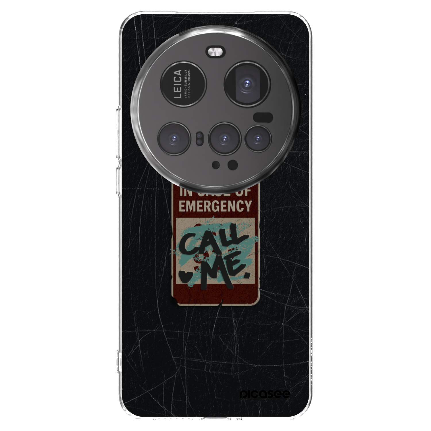 Picasee διαφανής θήκη σιλικόνης Xiaomi 15 Ultra - EMERGENCY