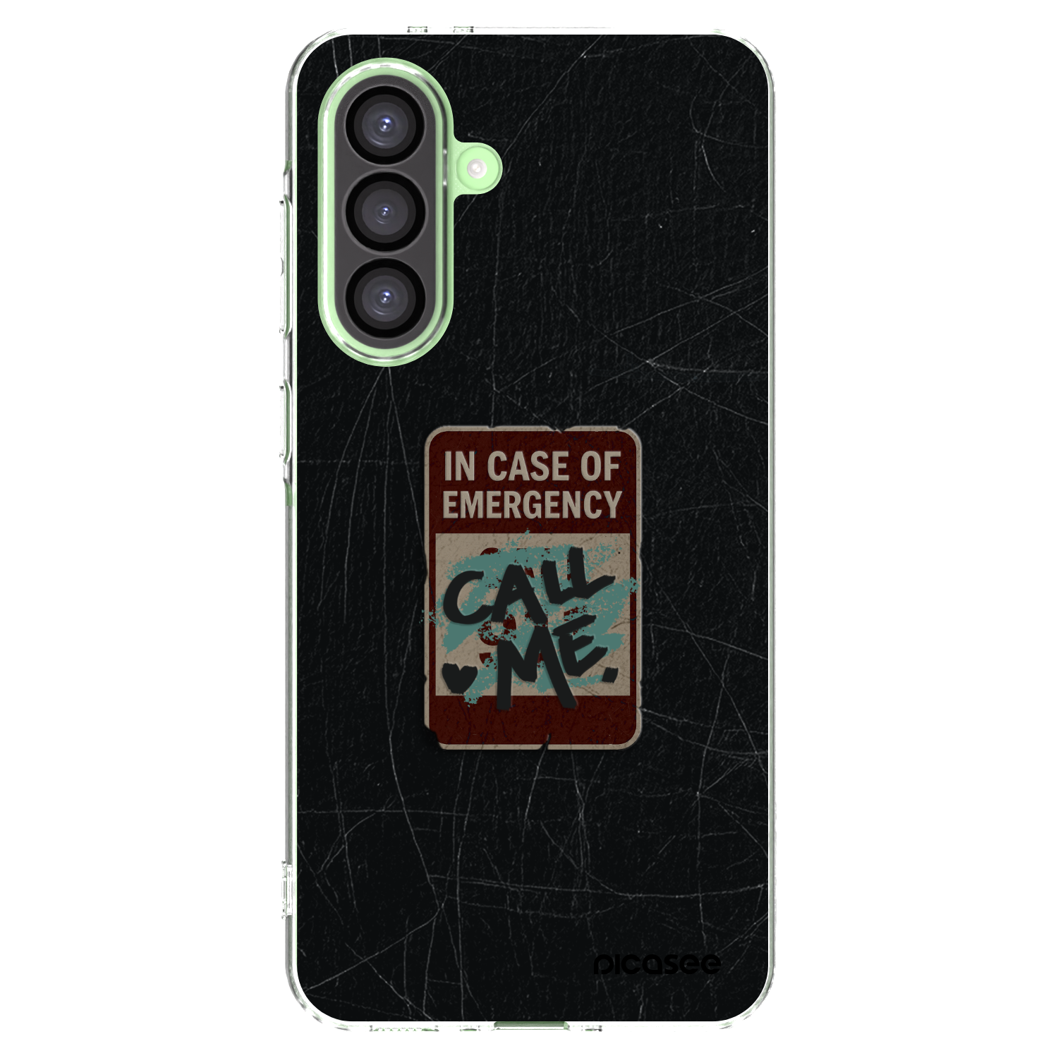 Picasee διαφανής θήκη σιλικόνης Samsung Galaxy A26 5G A266B - EMERGENCY