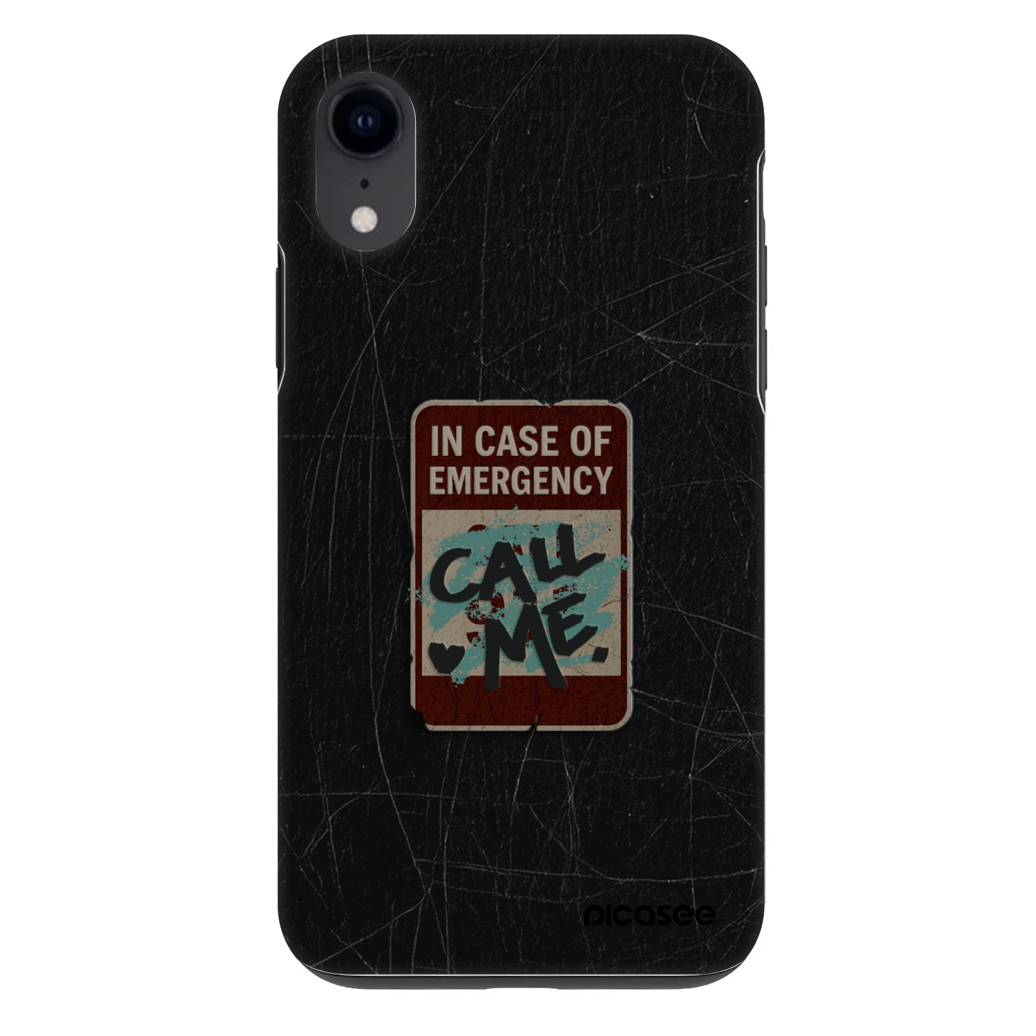 Picasee Fashion Case για Apple iPhone XR - EMERGENCY