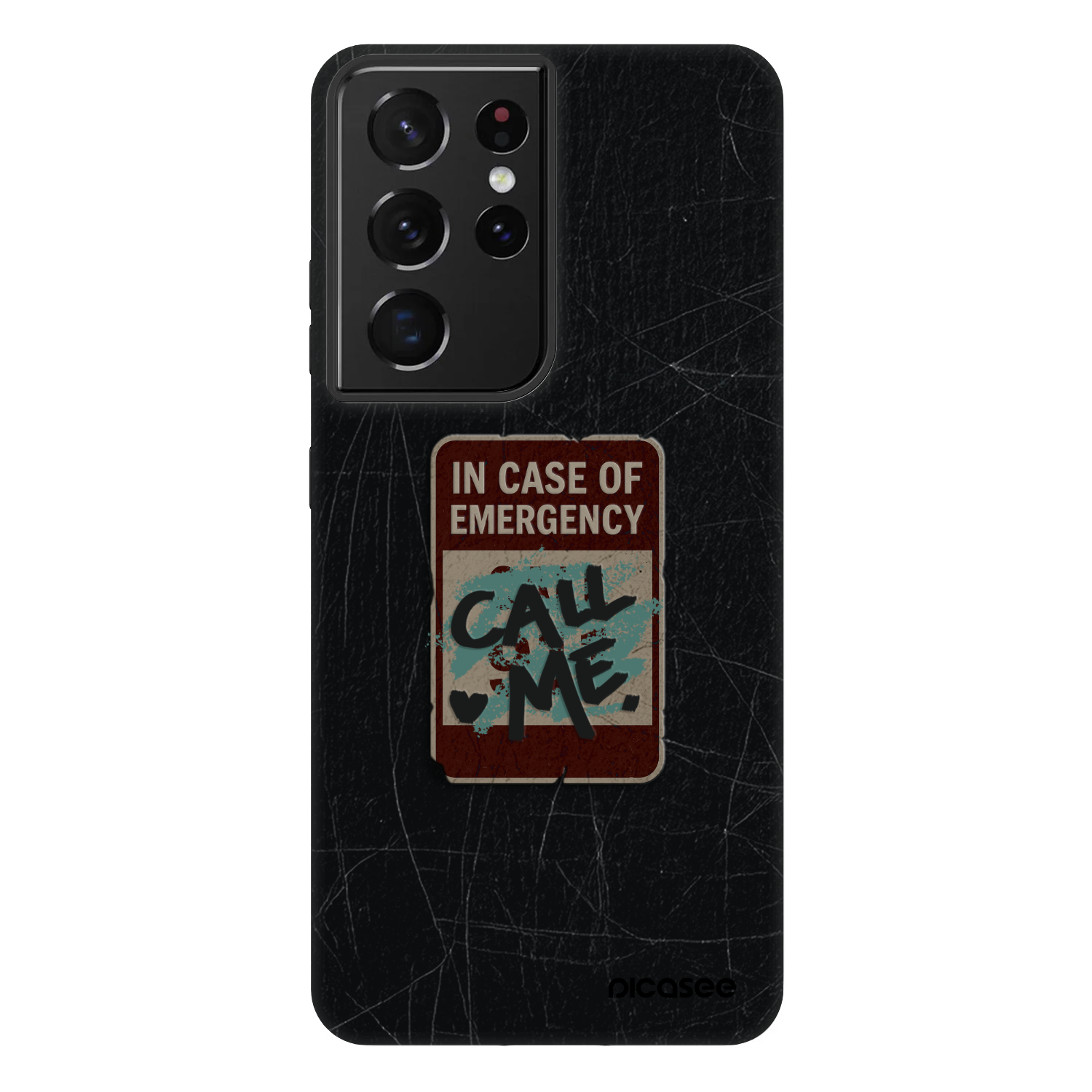 Picasee Fashion Case για Samsung Galaxy S21 Ultra 5G G998B - EMERGENCY