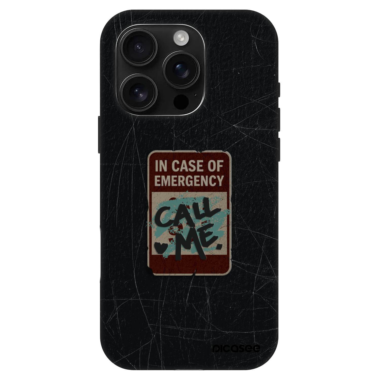 Picasee Fashion Case MagSafe για Apple iPhone 16 Pro - EMERGENCY