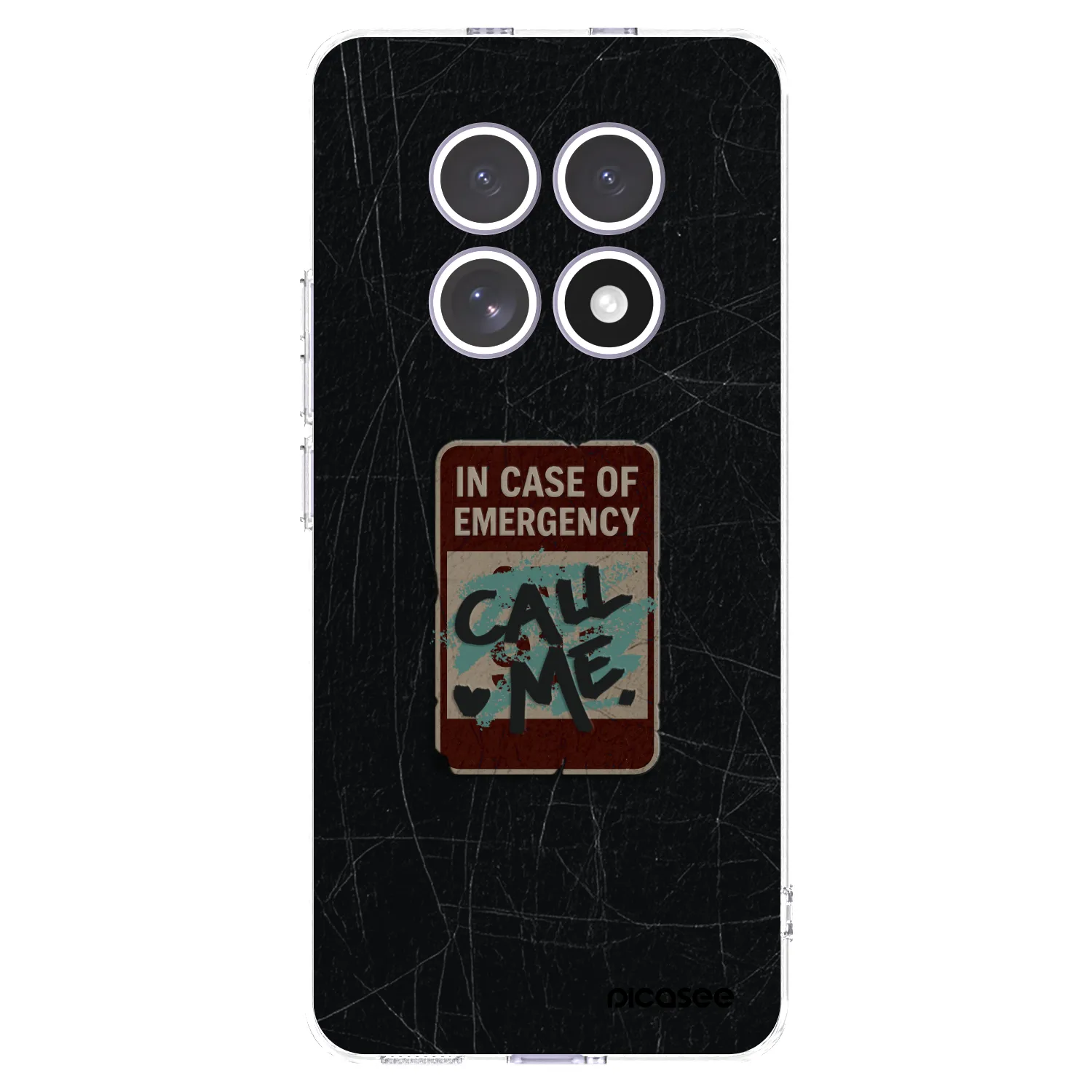 Picasee διαφανής θήκη σιλικόνης Xiaomi Redmi Note 15 - EMERGENCY