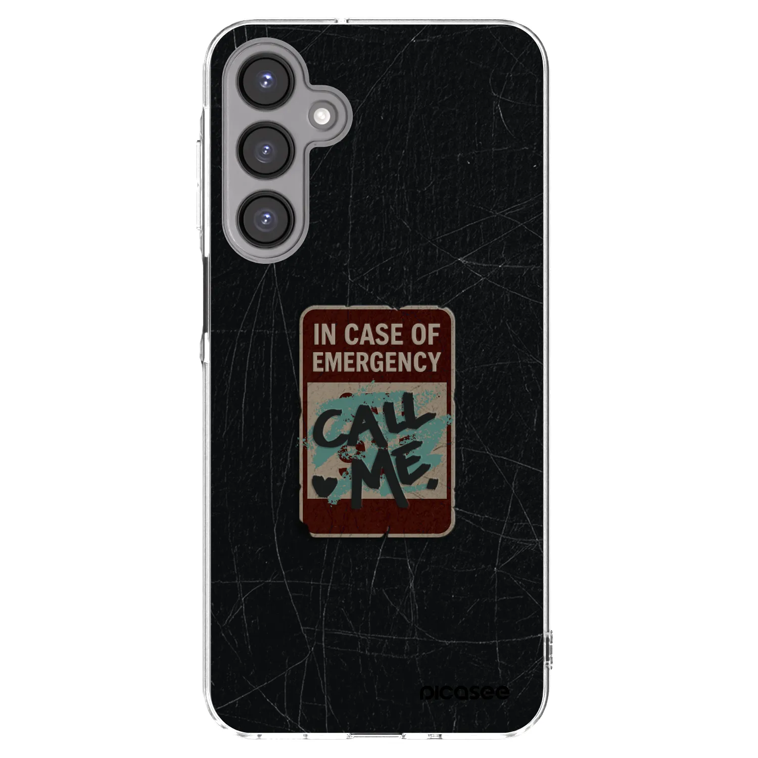 Picasee διαφανής θήκη σιλικόνης Samsung Galaxy A16 4G - EMERGENCY