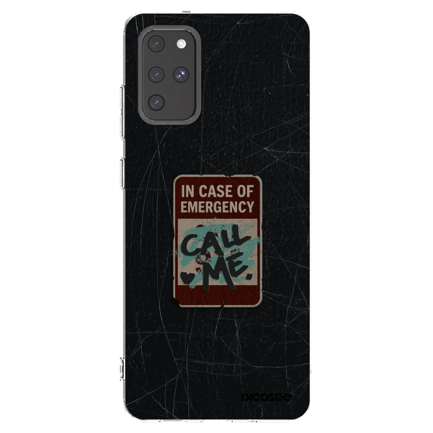 Picasee διαφανής θήκη σιλικόνης Samsung Galaxy S20+ G985F - EMERGENCY