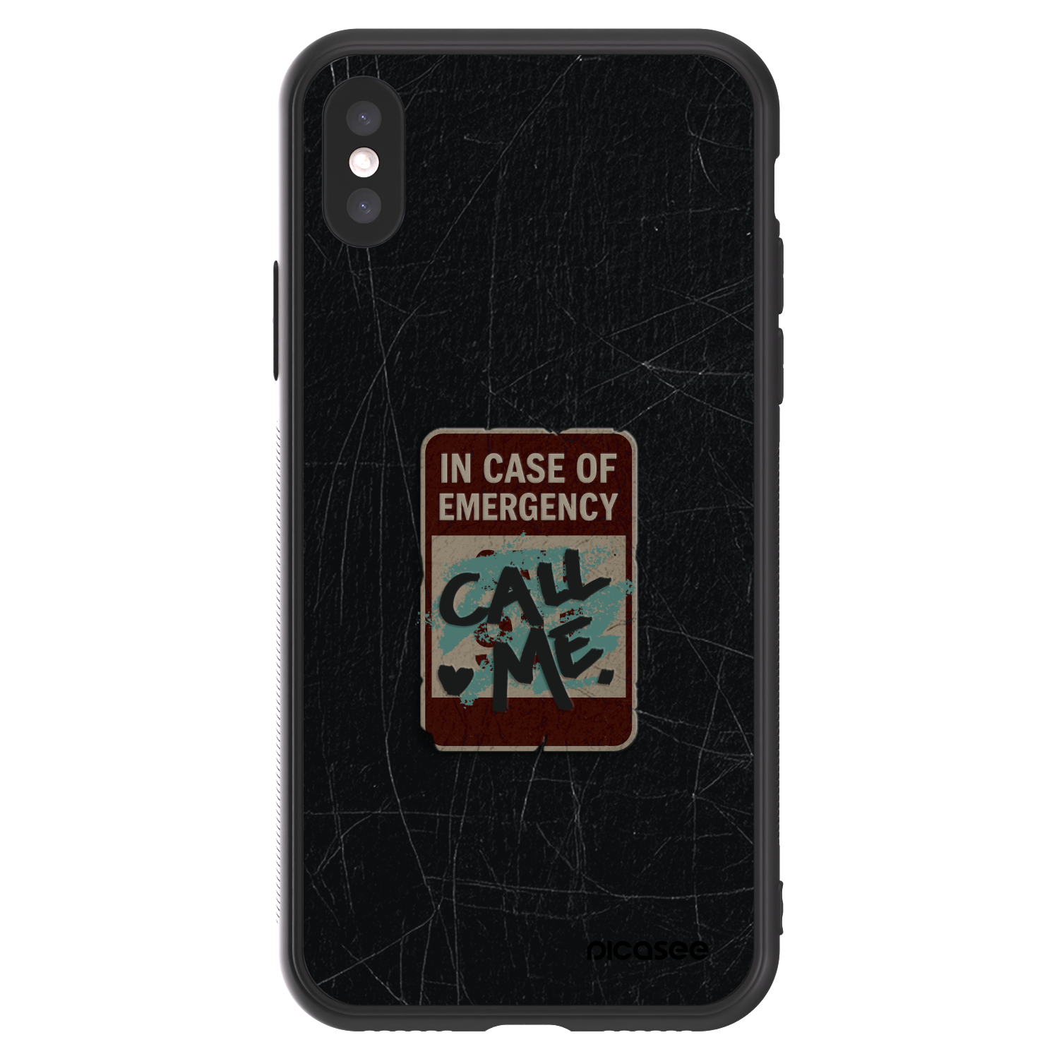 Picasee ULTIMATE CASE για Apple iPhone X/XS - EMERGENCY