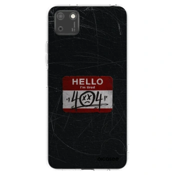 Picasee διαφανής θήκη σιλικόνης Huawei Y5P - HELLO 404
