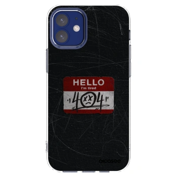 Picasee διαφανής θήκη σιλικόνης Apple iPhone 12 mini - HELLO 404