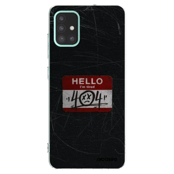 Picasee διαφανής θήκη σιλικόνης Samsung Galaxy M31s - HELLO 404