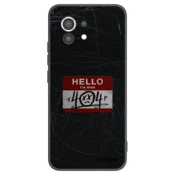 Picasee Μαύρη θήκη σιλικόνης για Xiaomi Mi 11 - HELLO 404