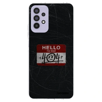 Picasee διαφανής θήκη σιλικόνης Samsung Galaxy A32 4G SM-A325F - HELLO 404