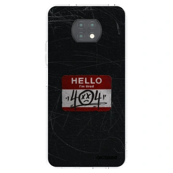 Picasee διαφανής θήκη σιλικόνης Xiaomi Redmi Note 9T - HELLO 404