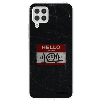 Picasee διαφανής θήκη σιλικόνης Samsung Galaxy A22 A225F 4G - HELLO 404