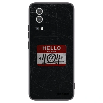 Picasee Μαύρη θήκη σιλικόνης για Vivo Y72 5G - HELLO 404