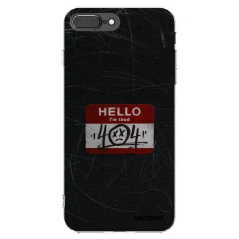 Picasee διαφανής θήκη σιλικόνης Apple iPhone 7 Plus - HELLO 404