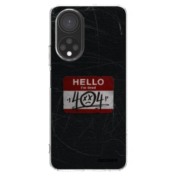 Picasee διαφανής θήκη σιλικόνης Honor X7 - HELLO 404