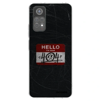Picasee διαφανής θήκη σιλικόνης Xiaomi Redmi Note 11S 5G - HELLO 404