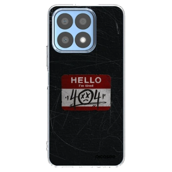 Picasee διαφανής θήκη σιλικόνης Honor X8a - HELLO 404