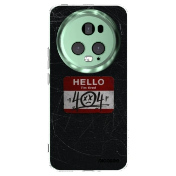 Picasee διαφανής θήκη σιλικόνης Honor Magic5 Pro - HELLO 404